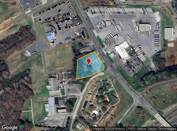  1675 Us Highway 601 N, Mocksville, NC Parcel Map