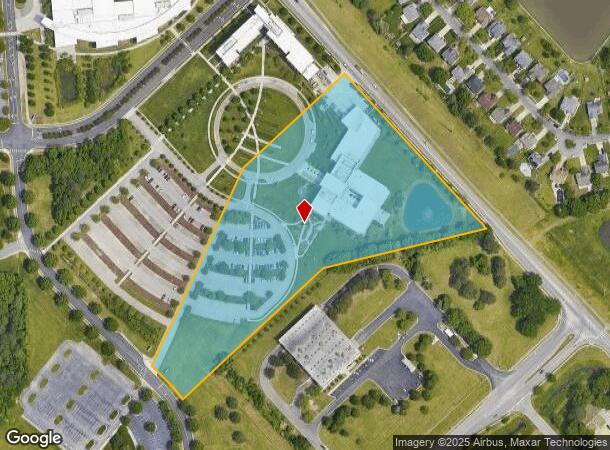  3641 Faculty Blvd, Virginia Beach, VA Parcel Map