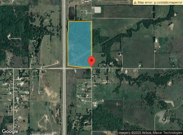  4787 E 106Th St N, Sperry, OK Parcel Map