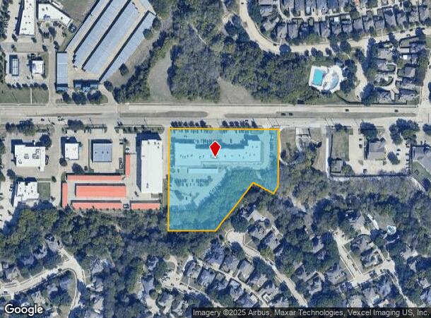  2100 Hedgcoxe Rd, Plano, TX Parcel Map