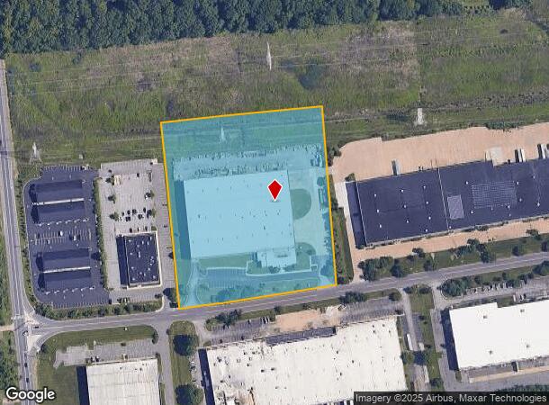 700 Pencader Dr, Newark, DE Parcel Map