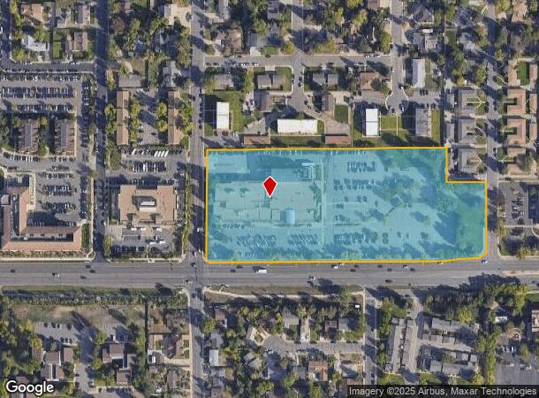  8383 W Alameda Ave, Lakewood, CO Parcel Map