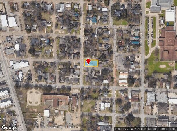 902 N Roberson St, Conroe, TX Parcel Map