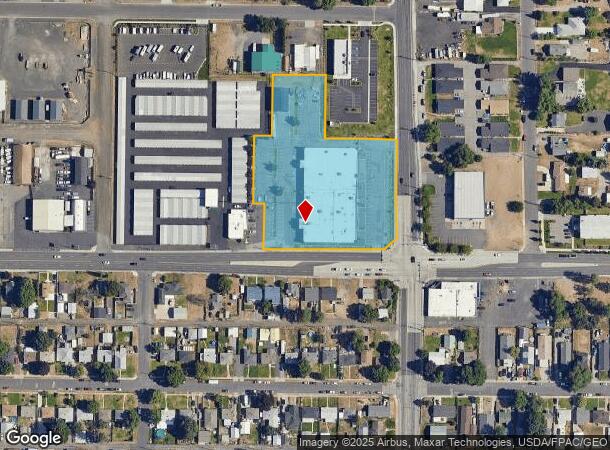  1925 E Francis Ave, Spokane, WA Parcel Map