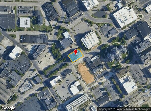 301 Nw 3Rd St, Evansville, IN Parcel Map