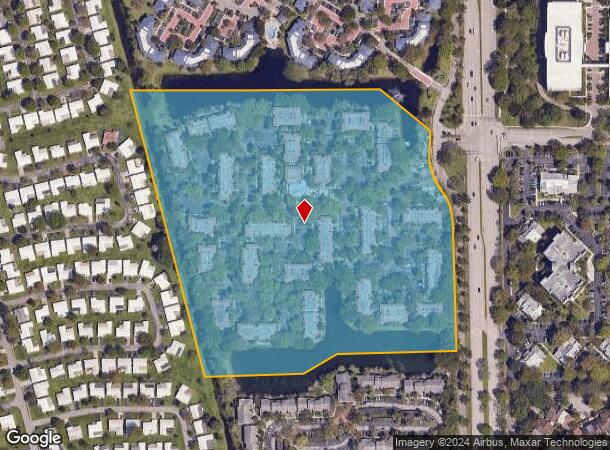  8101 Nw 14Th St, Plantation, FL Parcel Map