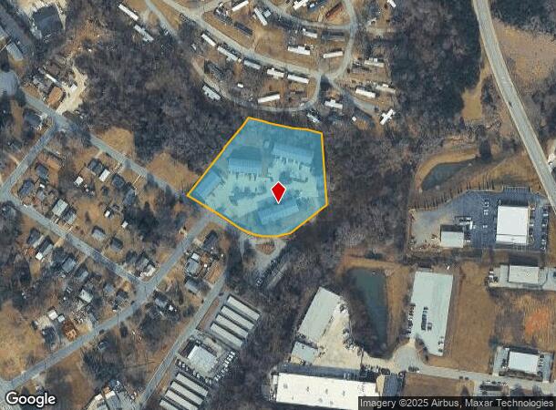 421 Jefferson St, Kernersville, NC Parcel Map
