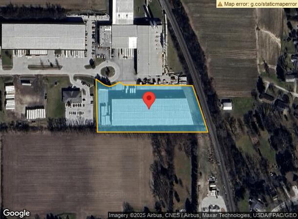  605 Hagerty Dr, Fremont, OH Parcel Map