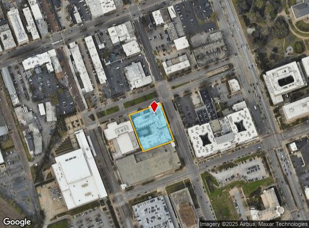  924 Senate St, Columbia, SC Parcel Map