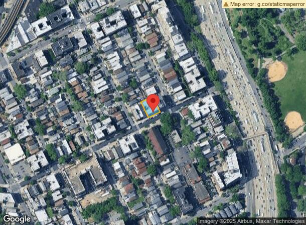  3109 Roberts Ave, Bronx, NY Parcel Map