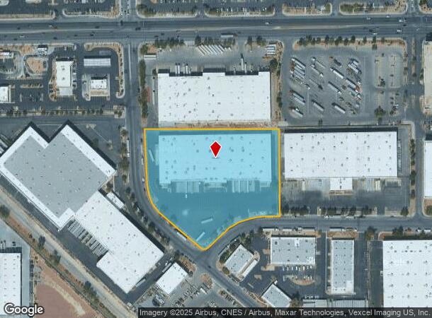 1840 Aerojet Way, North Las Vegas, NV Parcel Map