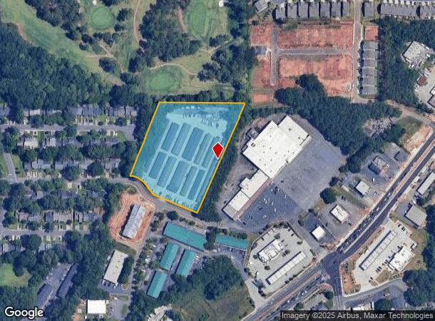 155 Heathersett Dr Sw, Marietta, GA Parcel Map