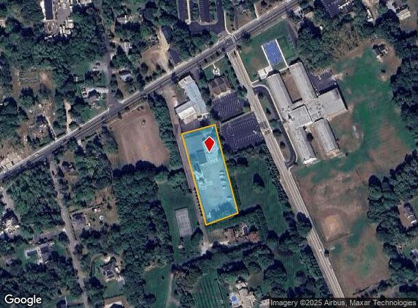  1 Row Montauk Hwy, East Moriches, NY Parcel Map