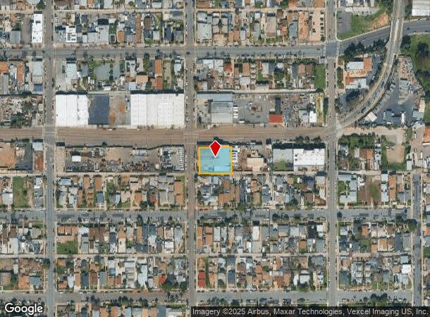105 S 31St St, San Diego, CA Parcel Map