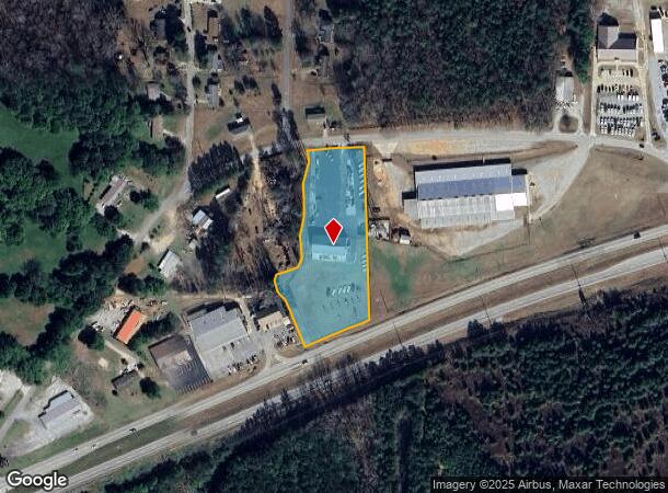  155 W Salesbarn Rd, Carrollton, GA Parcel Map