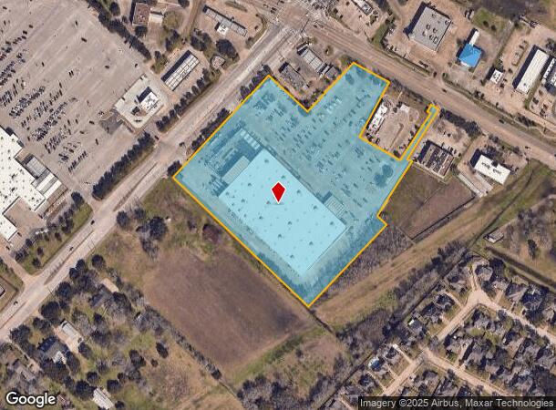  1514 Broadway St, Pearland, TX Parcel Map