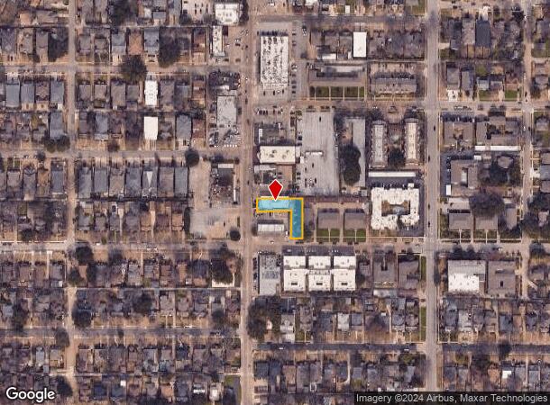  3508 Greenville Ave, Dallas, TX Parcel Map