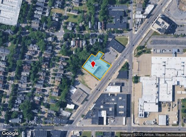 1608 Main St, Buffalo, NY Parcel Map