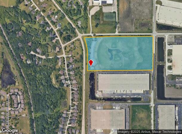  825 Tyrell Rd, Gilberts, IL Parcel Map