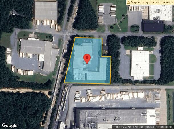  405 Commerce Pl, Asheboro, NC Parcel Map