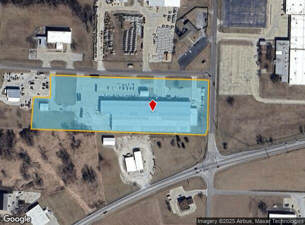  1751 Robertson Rd, Moberly, MO Parcel Map