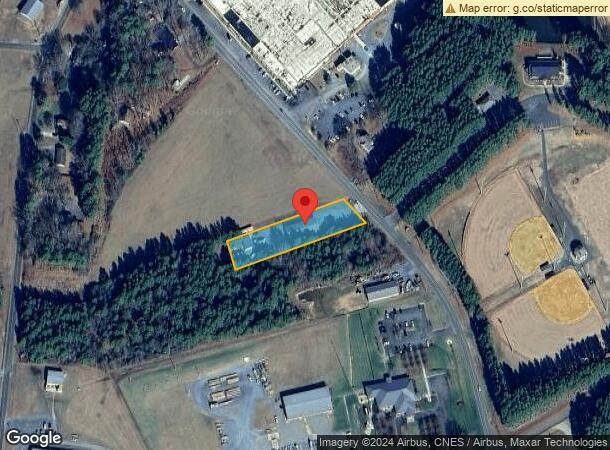  410 S Main St, Oakboro, NC Parcel Map