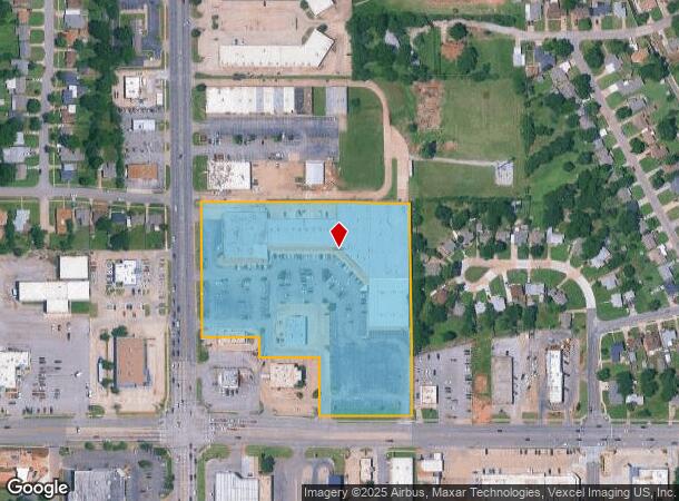 1301 Gateway Plz, Oklahoma City, OK Parcel Map