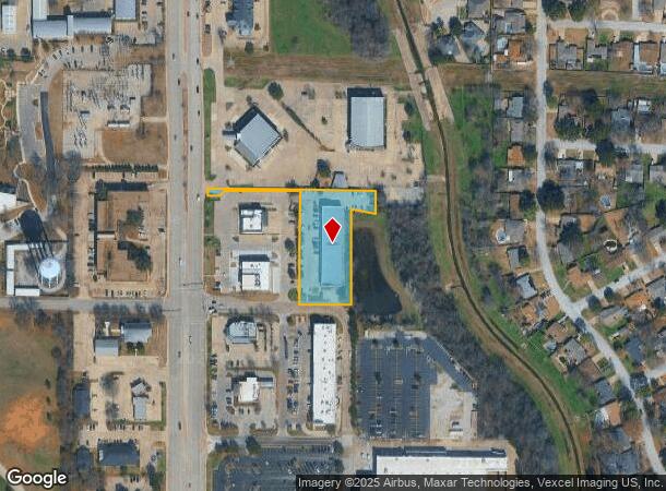  1856 Precinct Line Rd, Hurst, TX Parcel Map