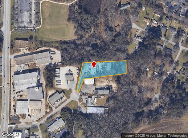  874 Davis Dr Se, Conyers, GA Parcel Map