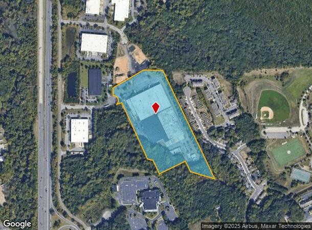  500 University Ct, Blackwood, NJ Parcel Map