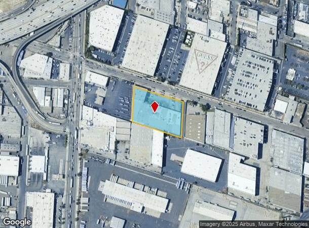  1850 E 15Th St, Los Angeles, CA Parcel Map