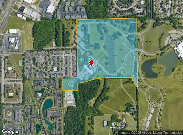  1 Festival Dr, Montgomery, AL Parcel Map
