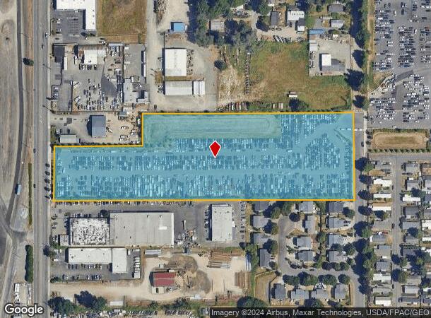  3354 A St Se, Auburn, WA Parcel Map