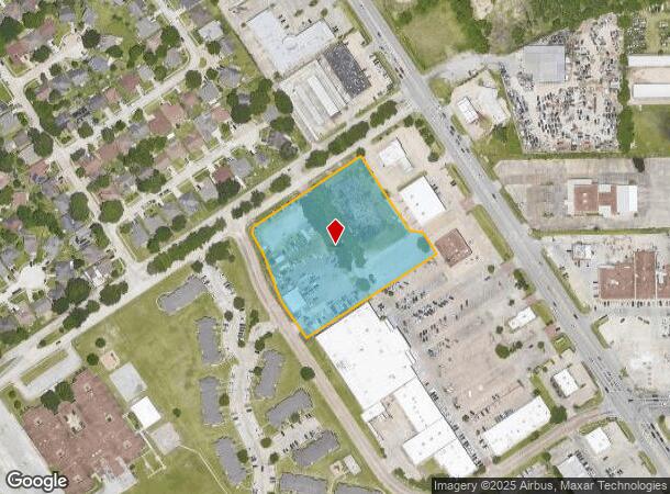  11415 Veterans Memorial Dr, Houston, TX Parcel Map