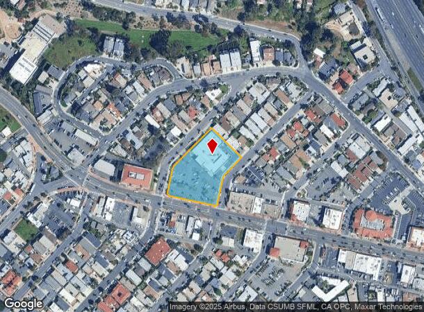  801 N El Camino Real, San Clemente, CA Parcel Map