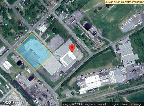  345 E Marshall St, Wytheville, VA Parcel Map