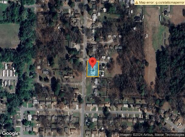  1201 South Rd, Jacksonville, AR Parcel Map