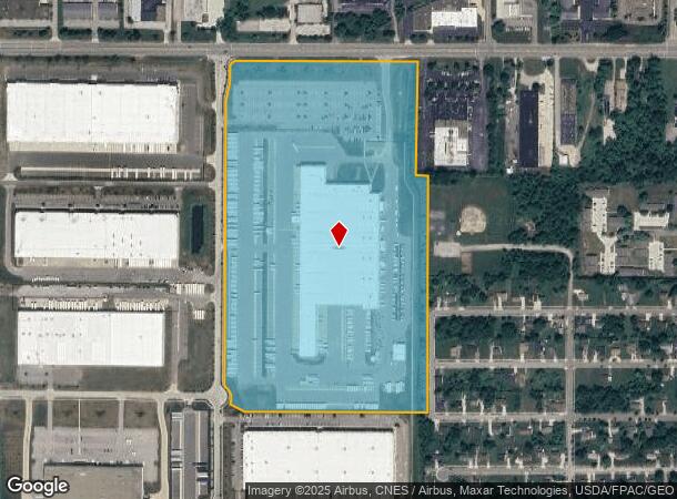 2050 E Aurora Rd, Twinsburg, OH Parcel Map