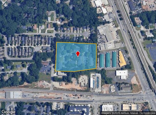  1000 Belmont Park Dr Se, Smyrna, GA Parcel Map