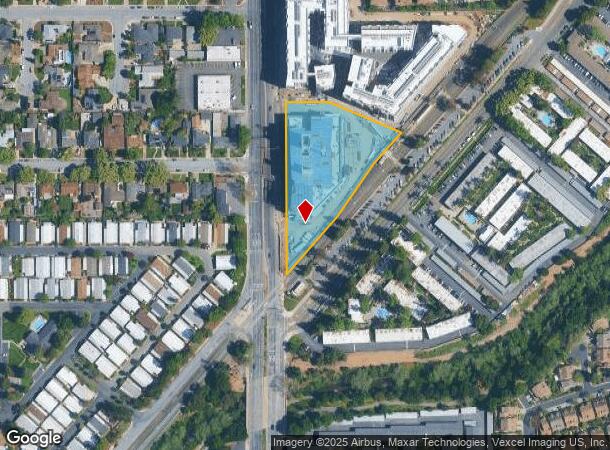  1410 S Bascom Ave, San Jose, CA Parcel Map