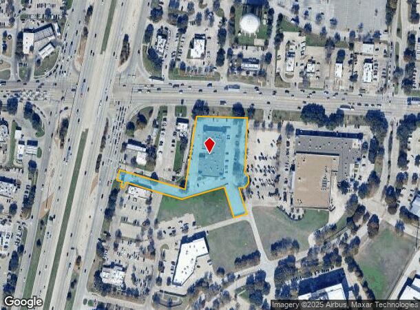 1717 W University Dr, Mckinney, TX Parcel Map