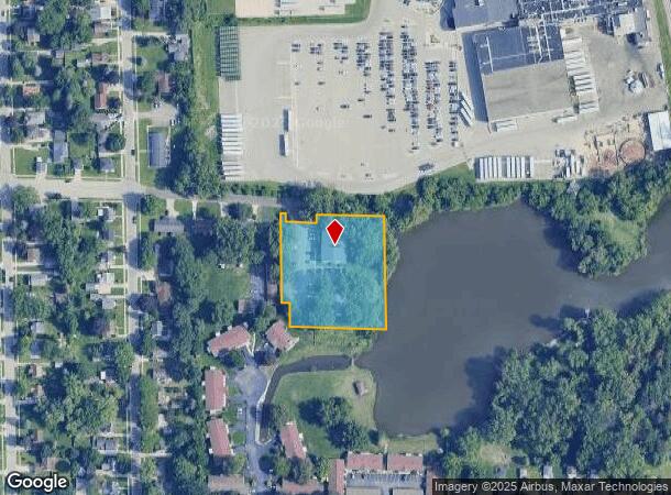 2130 Burton St Sw, Wyoming, MI Parcel Map