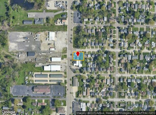  1941 S Main St, Akron, OH Parcel Map