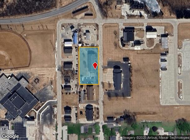 725 N Spring St, Random Lake, WI Parcel Map