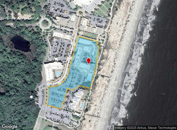 110 Ocean Way, Jekyll Island, GA Parcel Map