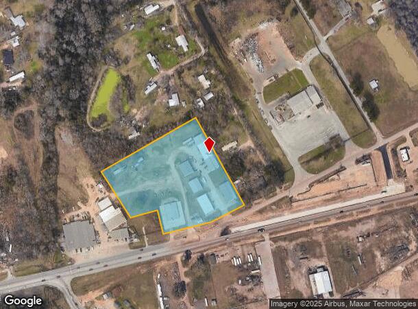 11689 Highway 105 E, Conroe, TX Parcel Map