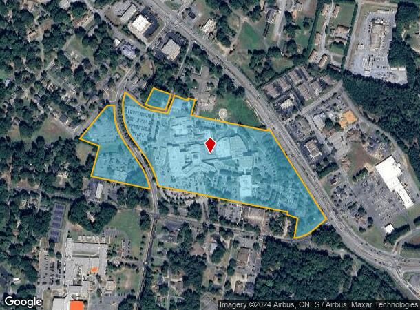  600 E Hospital Dr, Monroe, NC Parcel Map