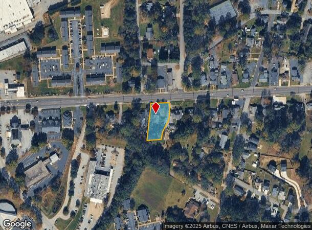  1013 W Poinsett St, Greer, SC Parcel Map