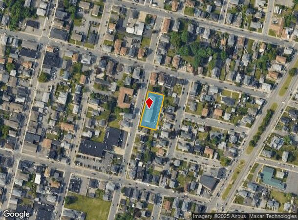 132 Vale St, Fall River, MA Parcel Map
