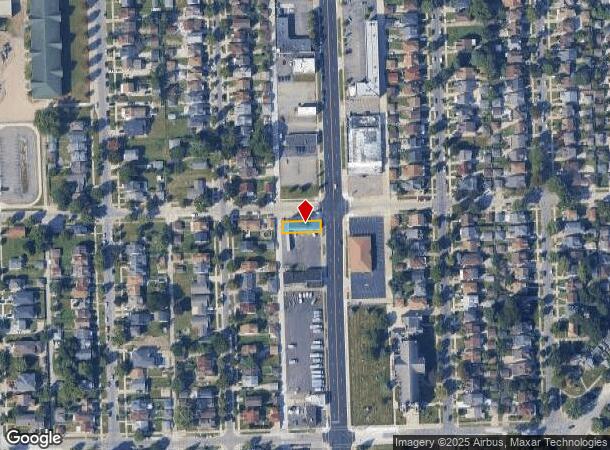 7557 Schaefer Rd, Dearborn, MI Parcel Map